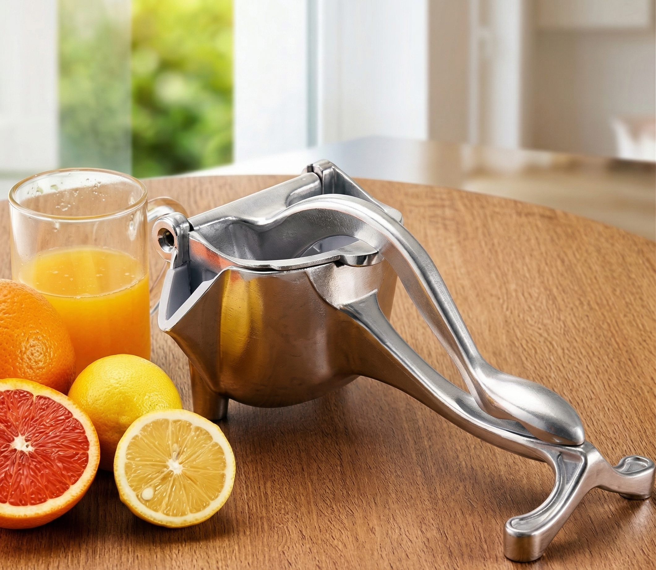 Manual Hand Juicer – Heavy Duty Fruit Squeezer | No Electricity Needed